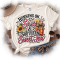 Running on Sass & Southern Sweet Tea Graphic Tee