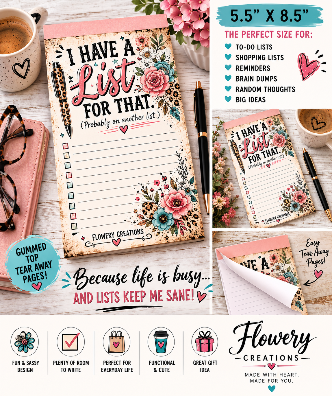 I Have a List for That Notepad (Pack of 5)