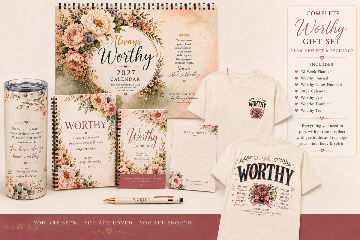 Complete Worthy Gift Set | Plan, Reflect & Recharge