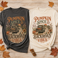 Pumpkin Spice & Backroad Vibes | Fall Boutique Tee