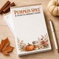 Pumpkin Spice & Backroad Vibes | Fall Boutique Notepad | Mix & Match Bundles Available