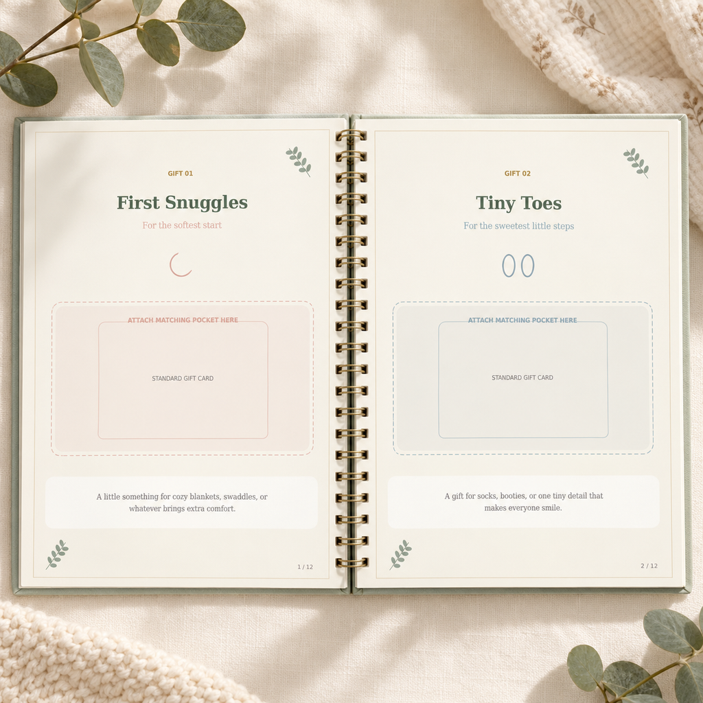 Welcome, Little One | Newborn Gift-Card Keepsake Book