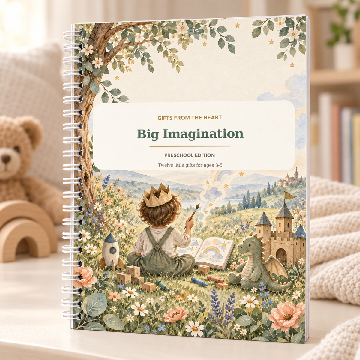 Big Imagination | Preschool Gift-Card Keepsake Book