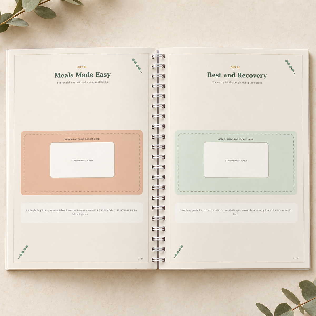The Next Generation – New Parents Gift-Card Keepsake Book