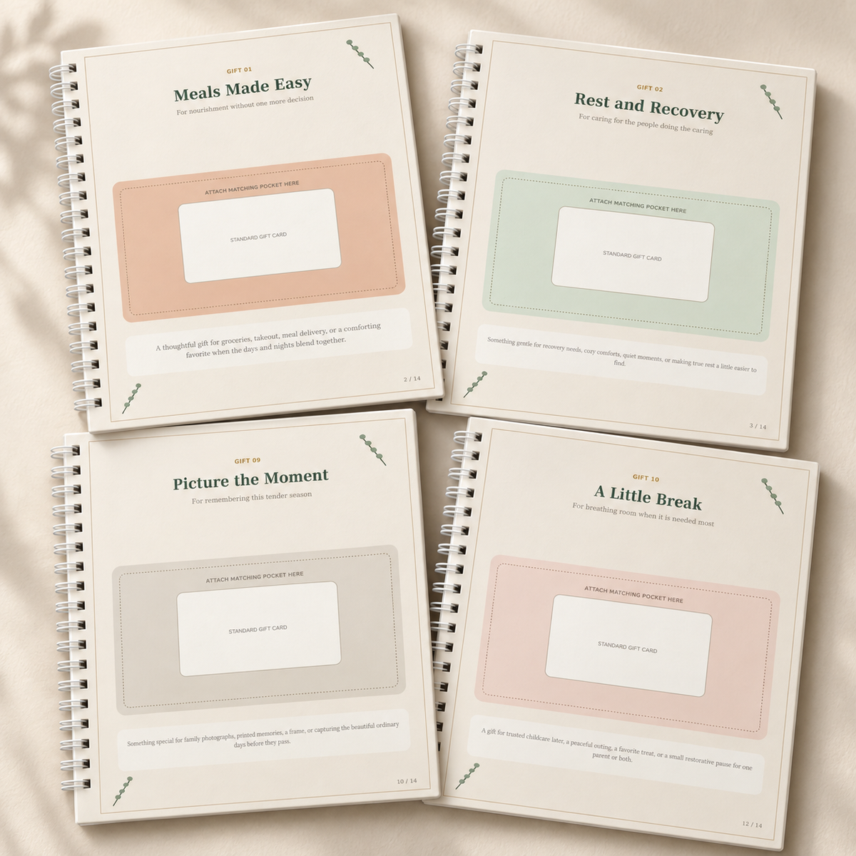 The Next Generation – New Parents Gift-Card Keepsake Book