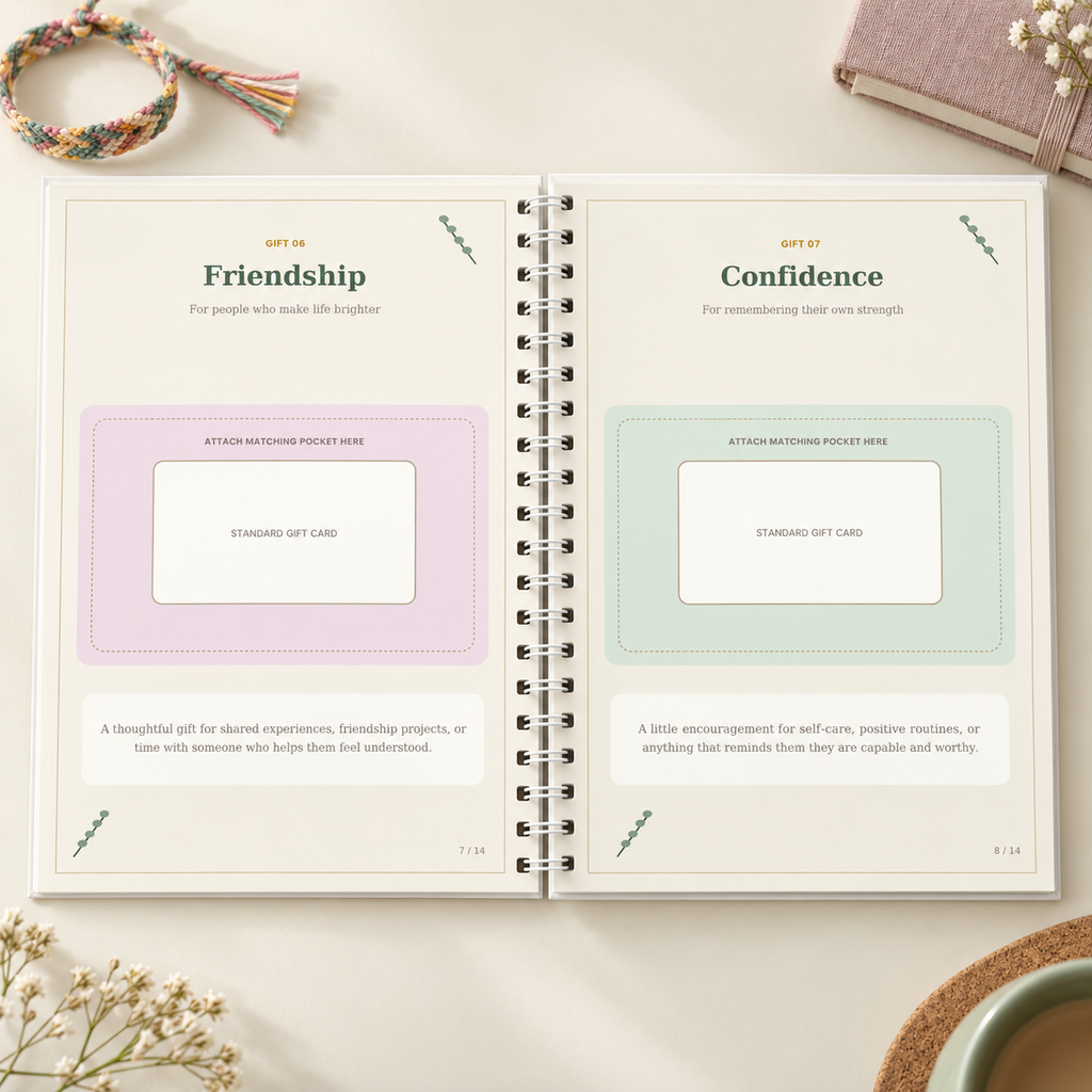 Finding Your Way | Middle School Coil-Bound Gift-Card Keepsake Book