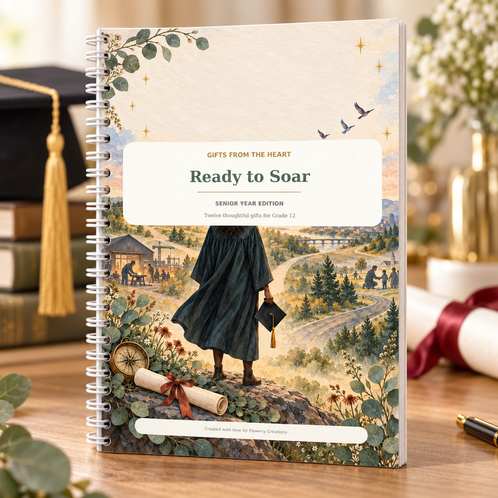 Ready to Soar | Senior Year Coil-Bound Gift-Card Keepsake Book