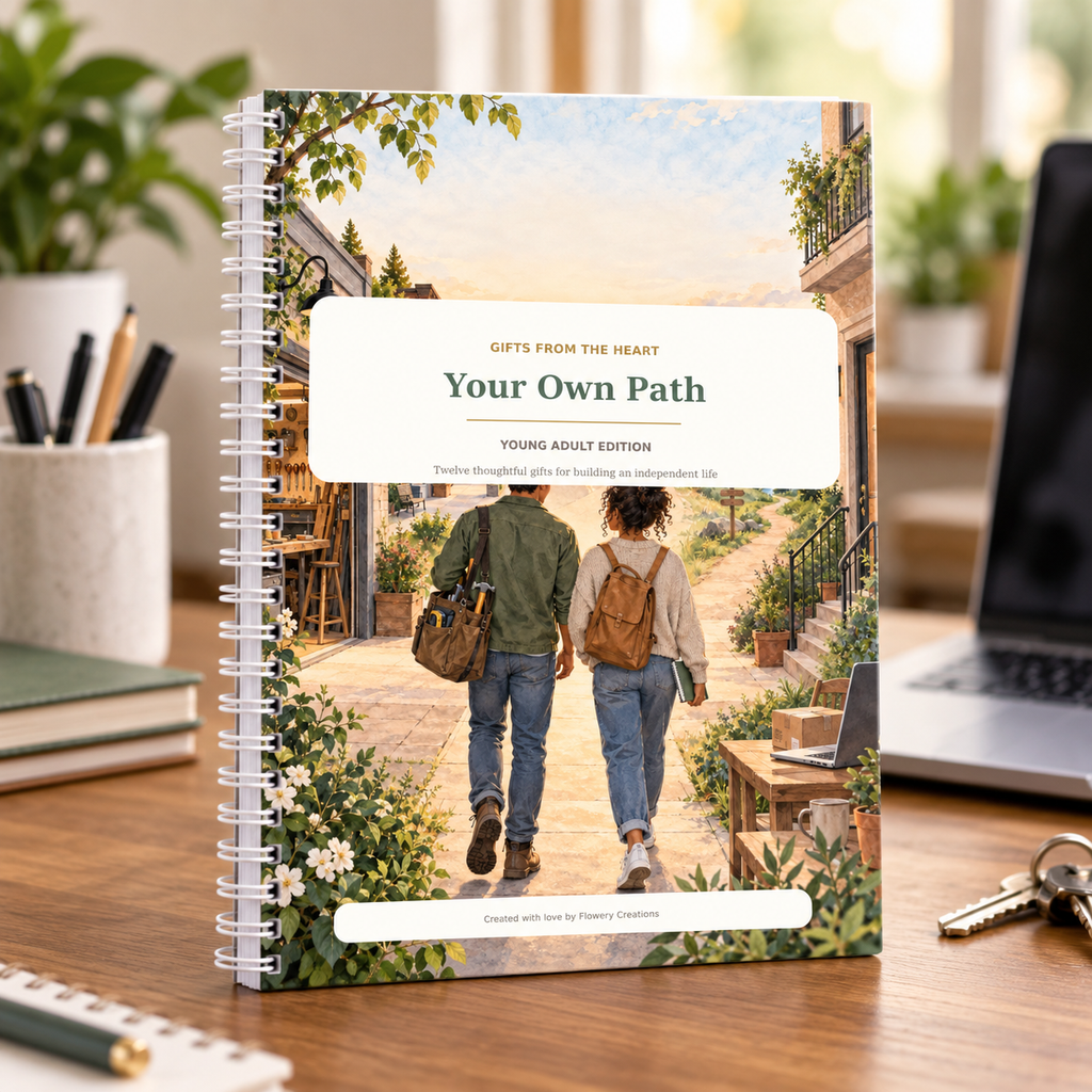 Your Own Path | Young Adult Coil-Bound Gift-Card Keepsake Book