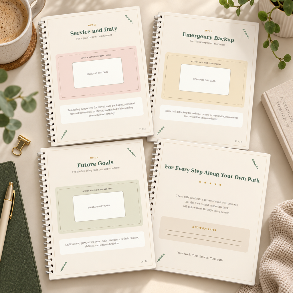 Your Own Path | Young Adult Coil-Bound Gift-Card Keepsake Book