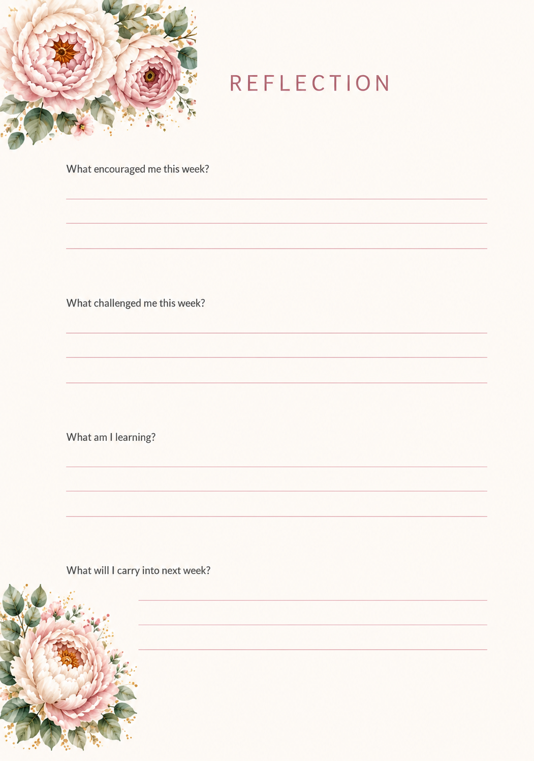 Worthy 52-Week Journal