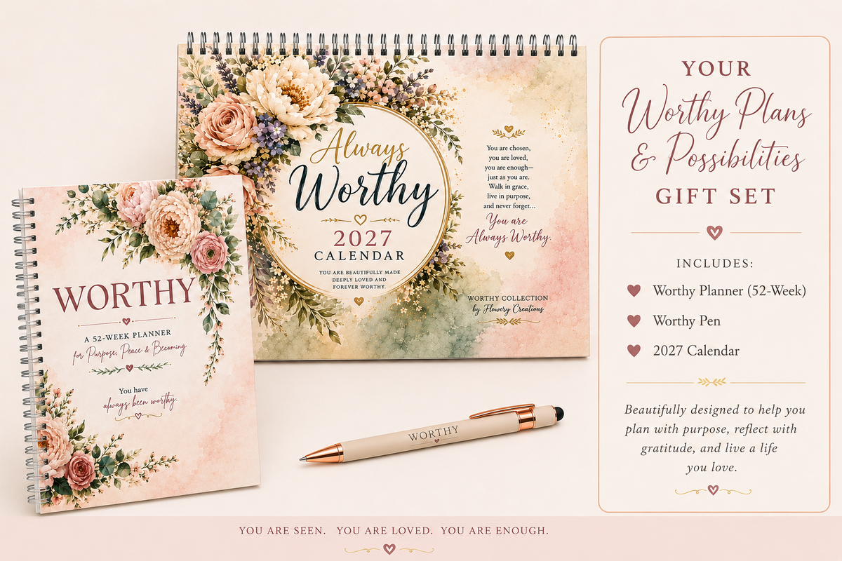 Your Worthy Plans & Possibilities Gift Set