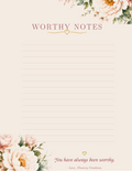 Worthy Notes | Notepad 5-Pack